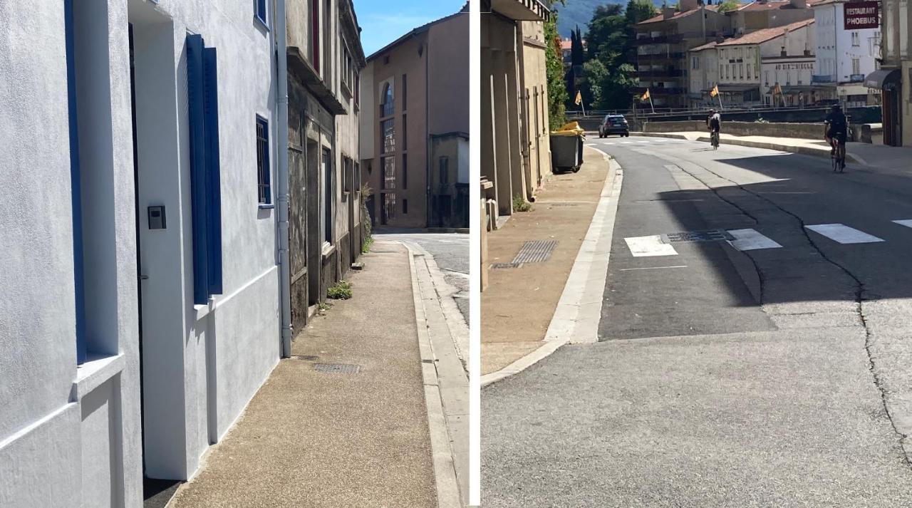 Aux 4 Logis Appart-Hotel - Studio Le City - Petit Dejeuner Inclus 1Ere Nuit Foix Luaran gambar